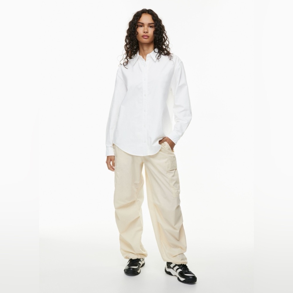 Aritzia TNA Cotton Button-Up Shirt
